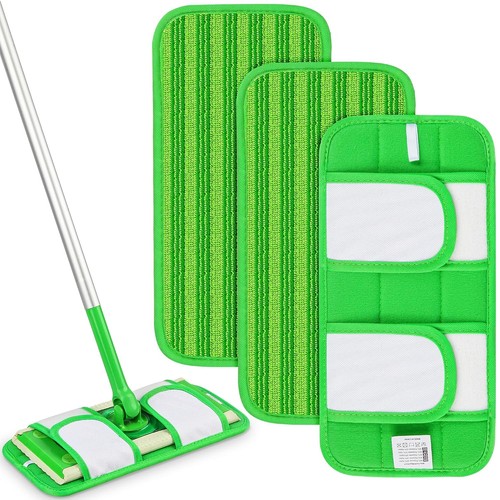 Reusable mop pads for - reusable, flash