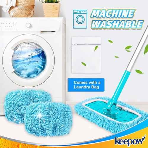 Reusable mop pads - reusable,