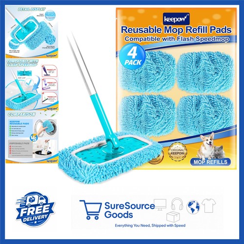 Reusable mop pads for flash - reusable,