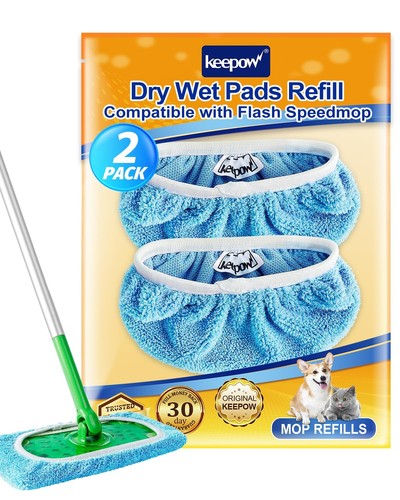 Washable microfiber mop pads - washable,