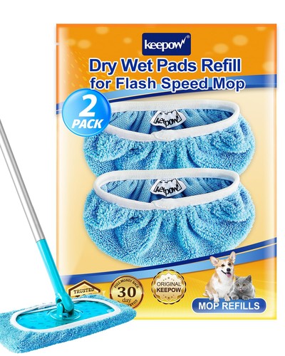 Keepow reusable mop pads - keepow,