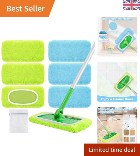 Reusable mop pads compatible - mop,