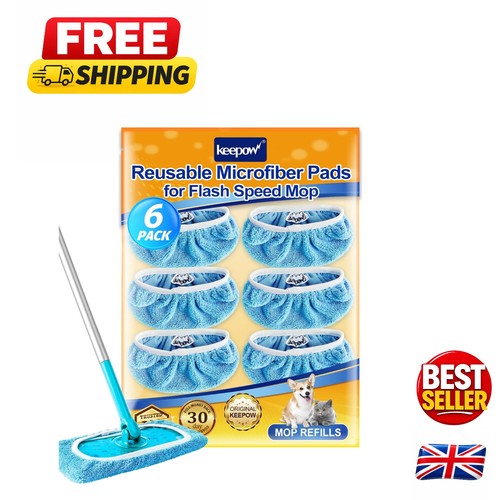 Pack reusable mop pads for - mop,