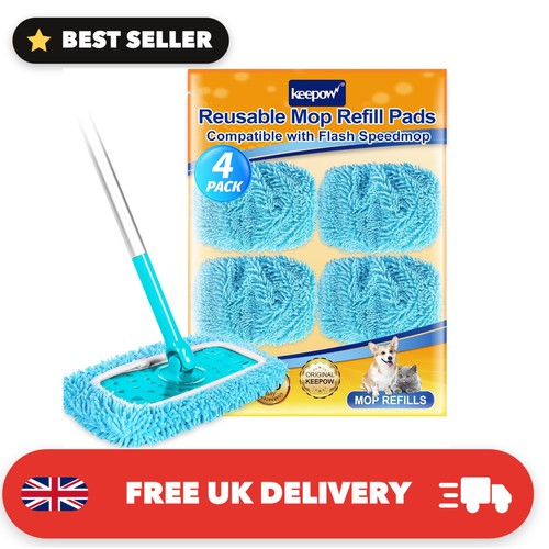 Reusable mop pads for flash - pads,