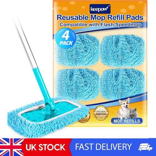Reusable mop pads for - for, flash