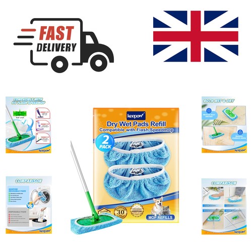 Pack microfiber mop pads for - 2-pack,